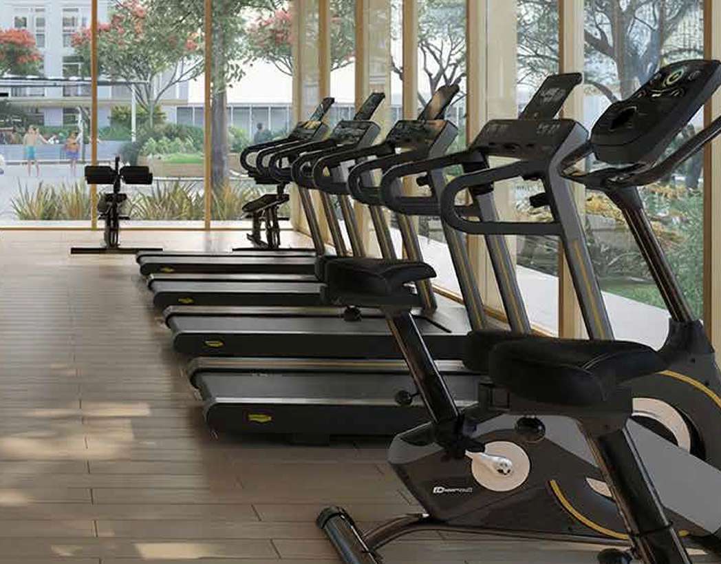 Fitness and leisure zones for all ages